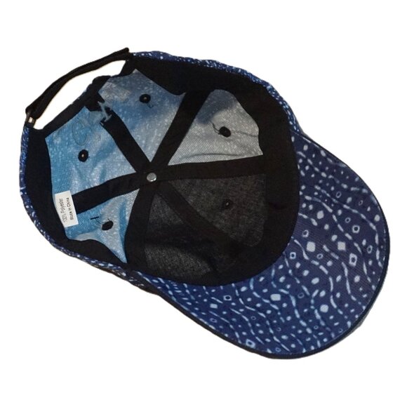 Glove It Navy Seascape Cape Abstract Top with Navy Bill Hat Women’s OSFM - Picture 8 of 9